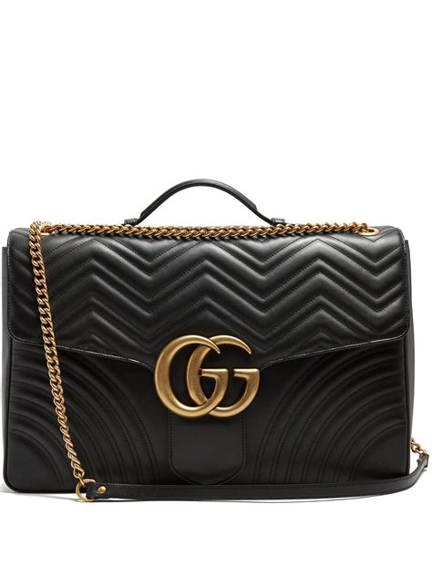 gucci gg marmont quilted leather clutch black|gucci gg marmont.